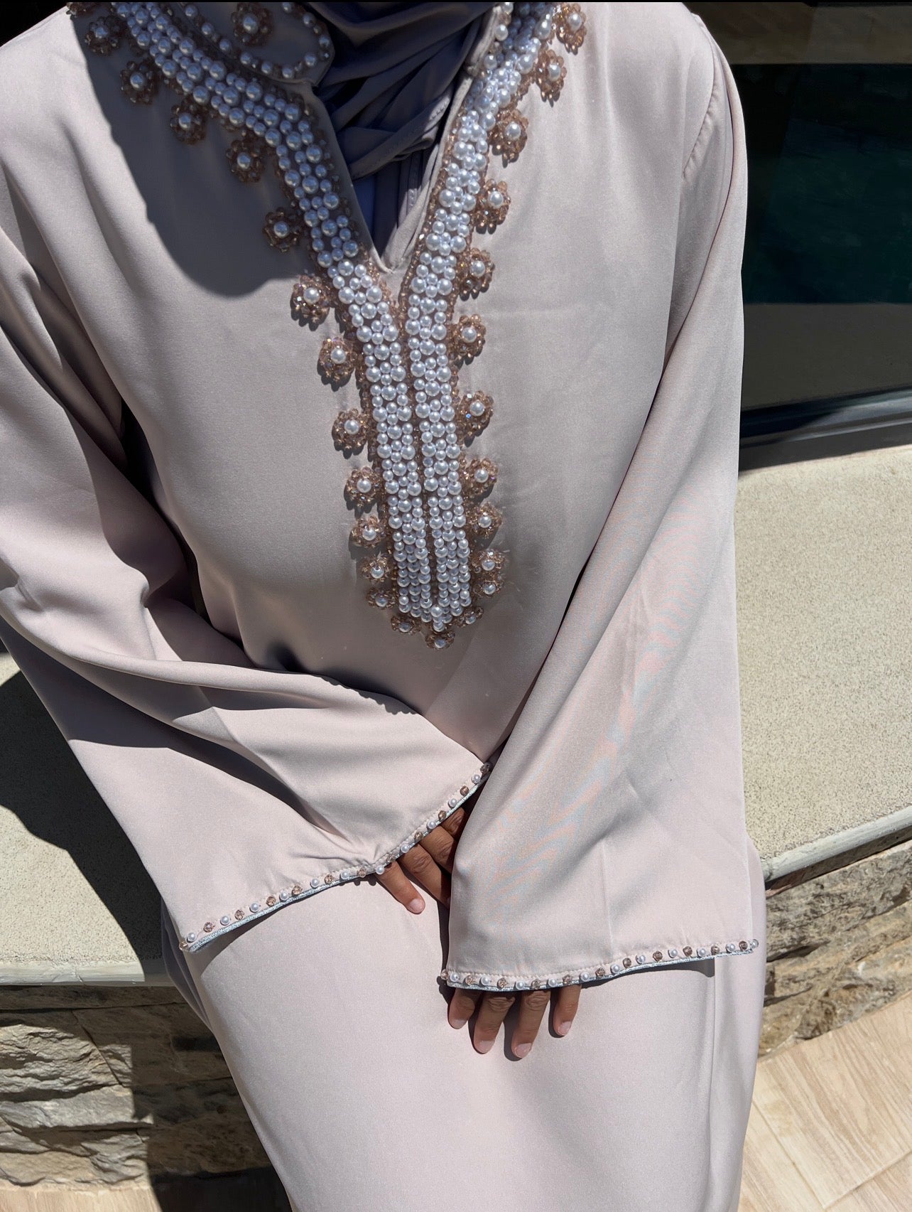 Robe IMRÂN taupe