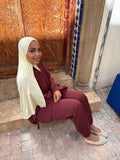 Ensemble OJAYAH bordeau